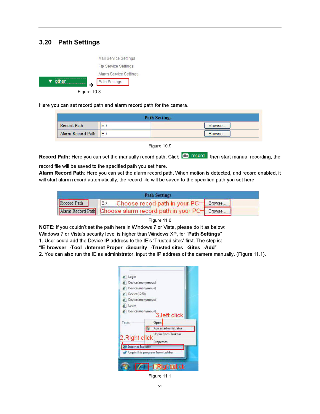 X10 Wireless Technology XX34A user manual Path Settings 