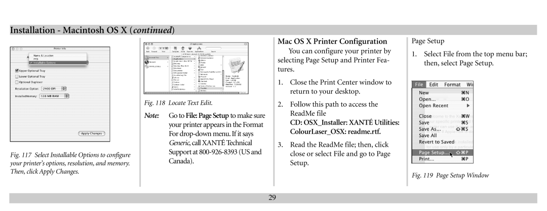 Xante 100-100621 manual Locate Text Edit 