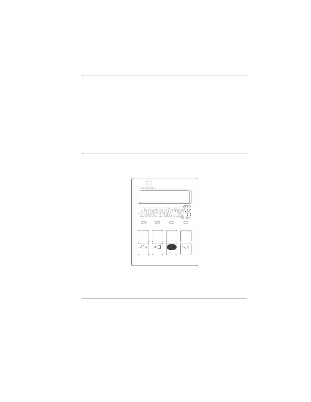 Xante 3 Series warranty Front Panel, Window 