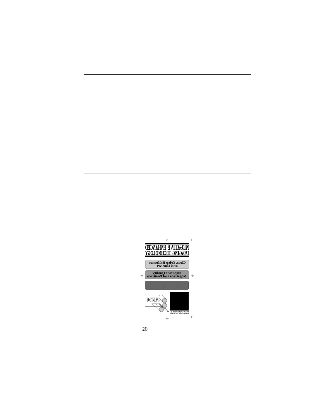 Xante 3 Series warranty Media Weight, Mirror Print 