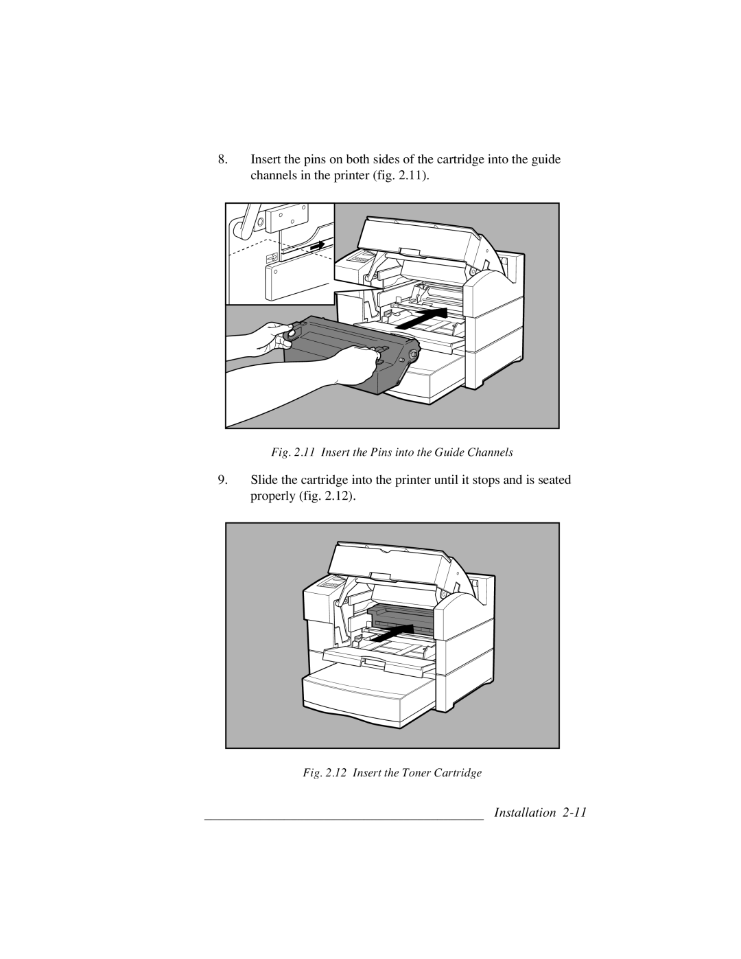 Xante 3 Series warranty Insert the Pins into the Guide Channels 