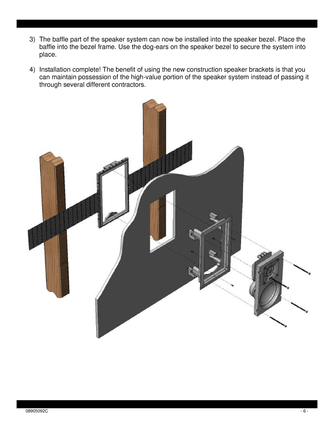 Xantech XA8C, XB8W, XB65CS, XB8C, XA65W, XA8W, XA65CS, XB525W, XB65W, XB525C installation instructions 08905092C 