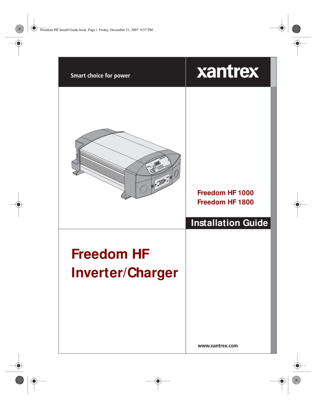 Xantrex Technology 1000 manual 