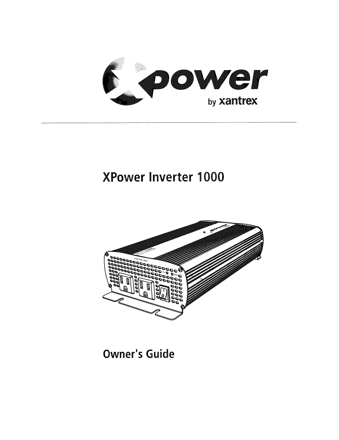 Xantrex Technology 1000 manual 