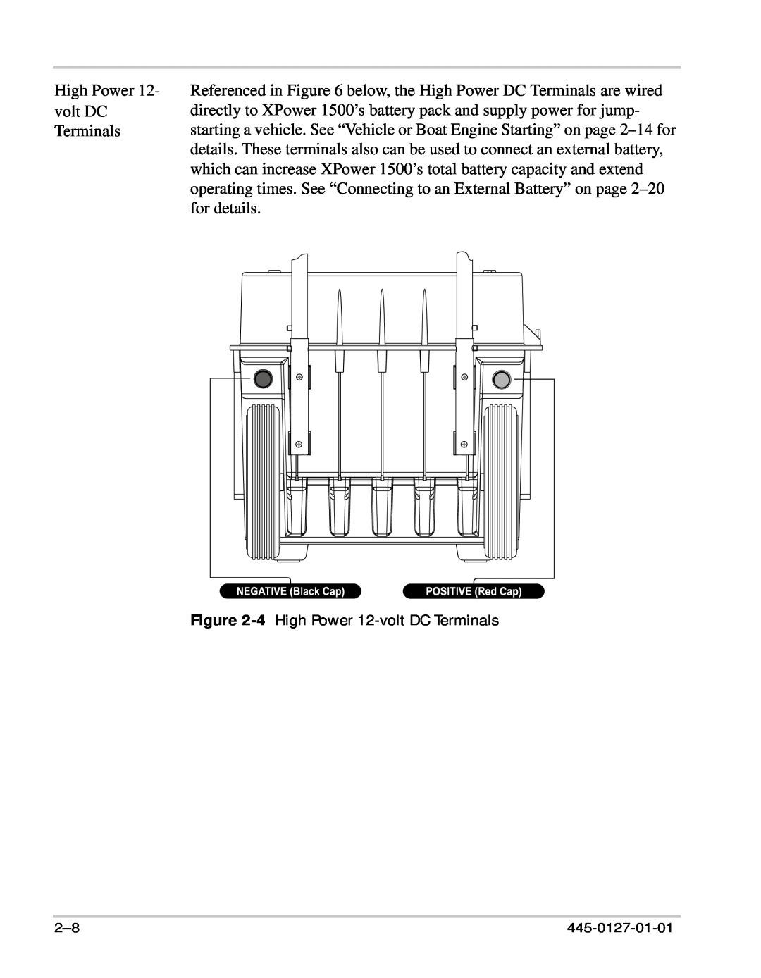 Xantrex Technology 1500 manual High Power 12- volt DC Terminals 