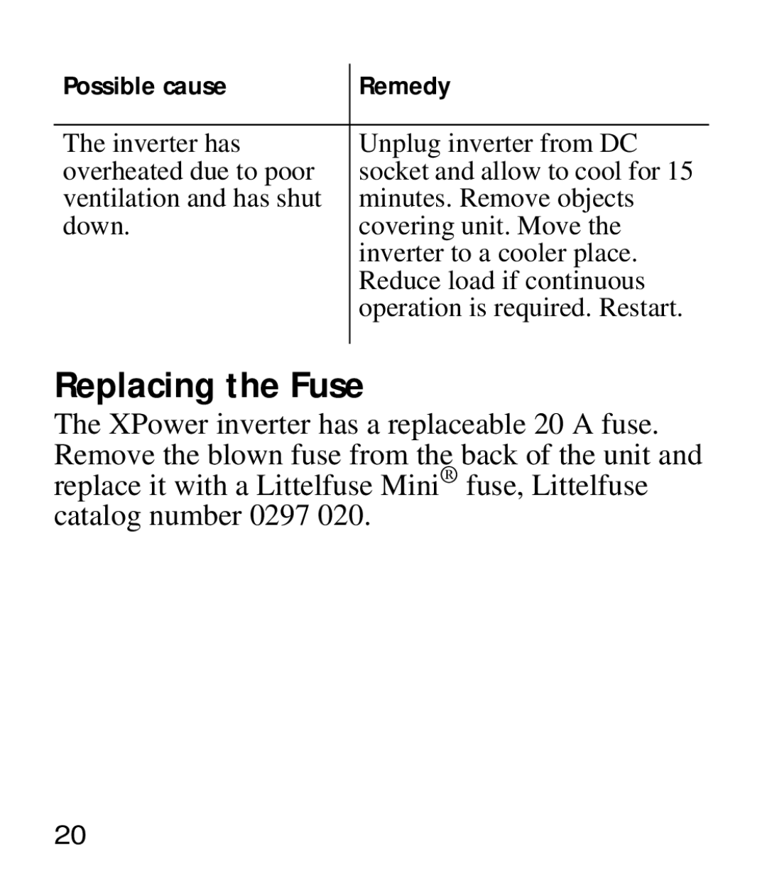 Xantrex Technology 175 manual Replacing the Fuse 