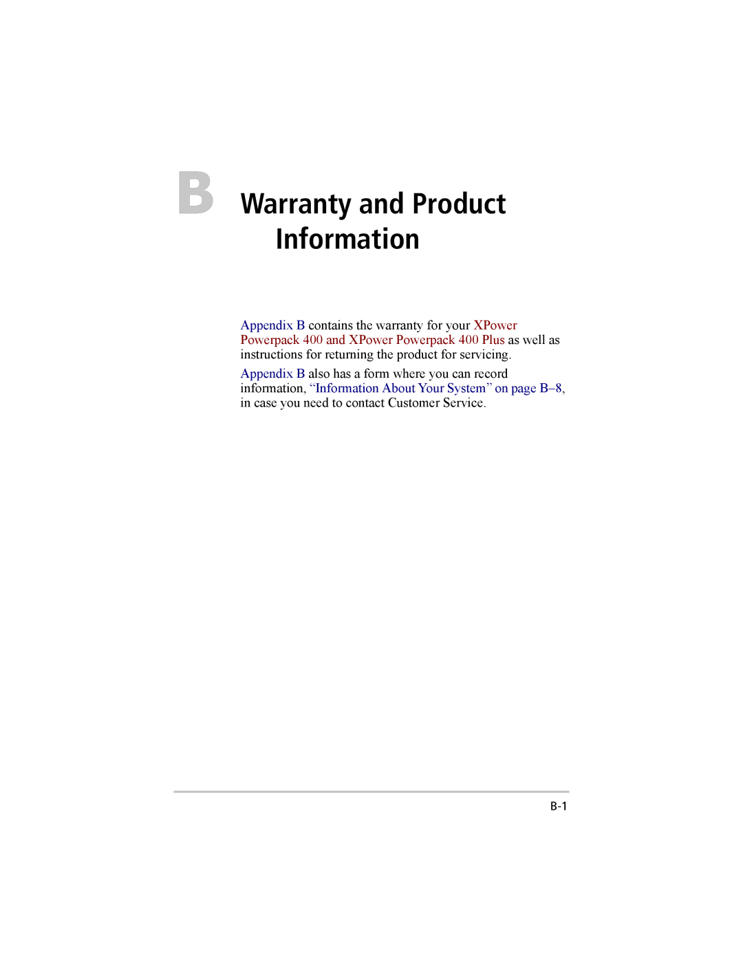 Xantrex Technology 200 manual Warranty and Product Information 