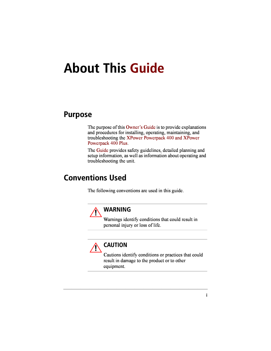 Xantrex Technology 200 manual Purpose, Conventions Used, About This Guide 