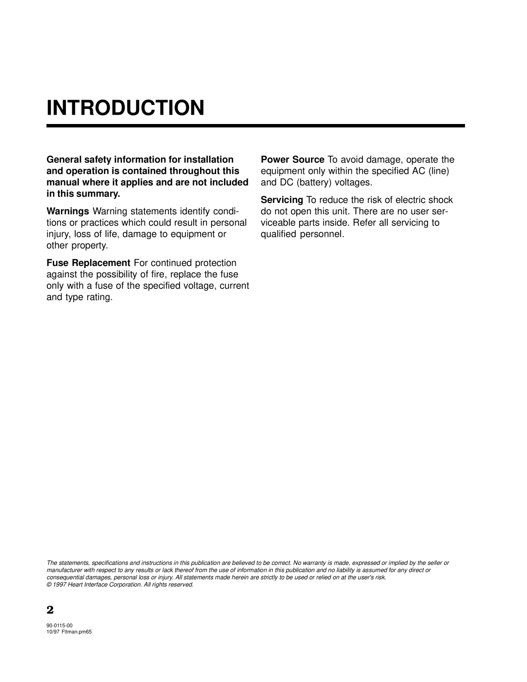 Xantrex Technology 2500, 2000 owner manual Introduction 