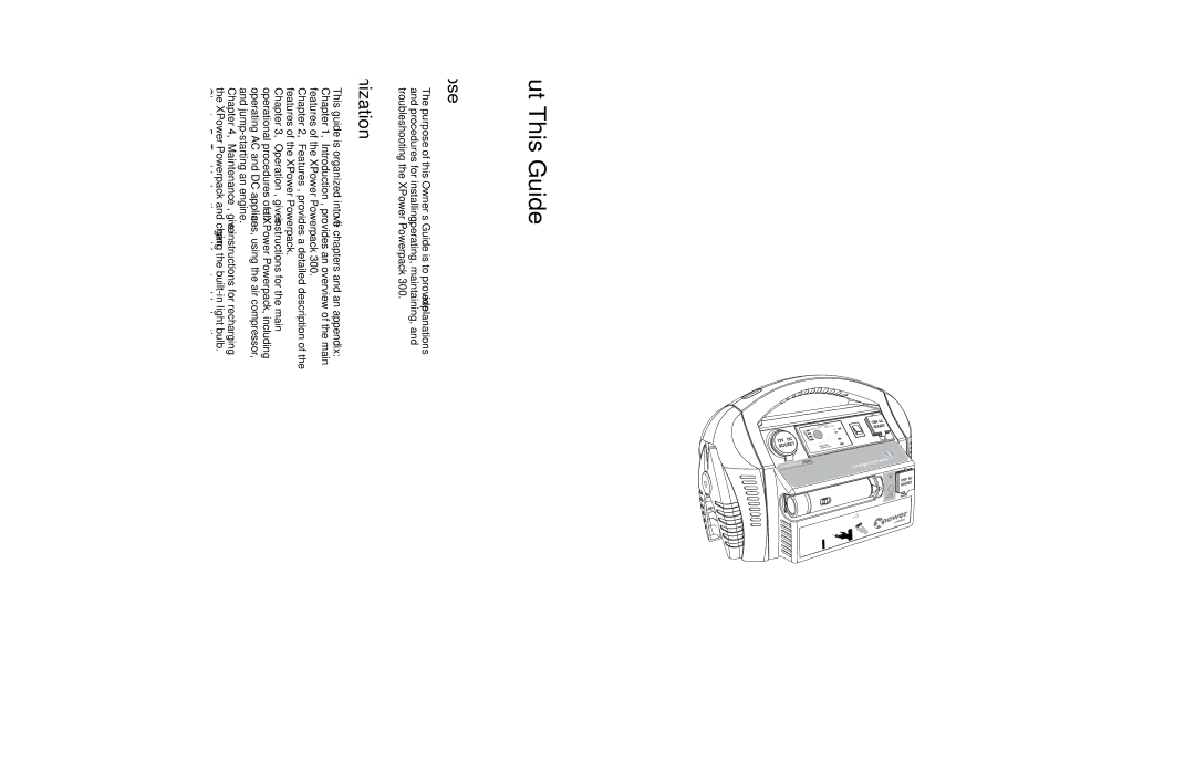 Xantrex Technology 300 manual Purpose, Organization 