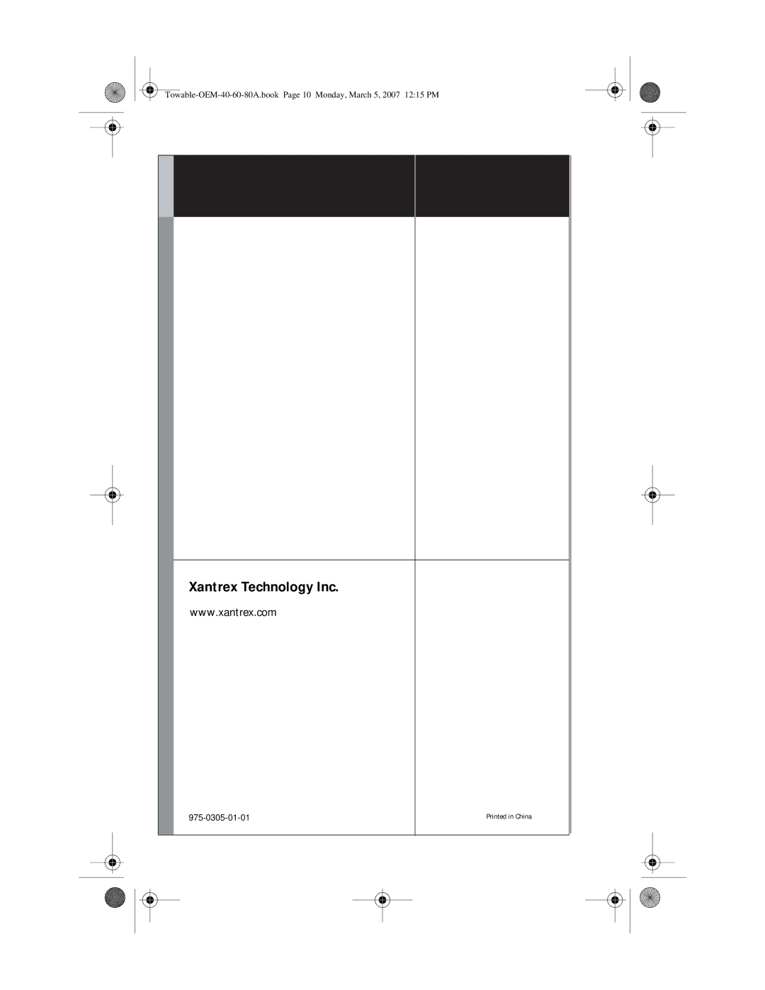 Xantrex Technology 80 A (XADC-80), 40 A (XADC-40), 60 A (XADC-60) manual Xantrex Technology Inc 