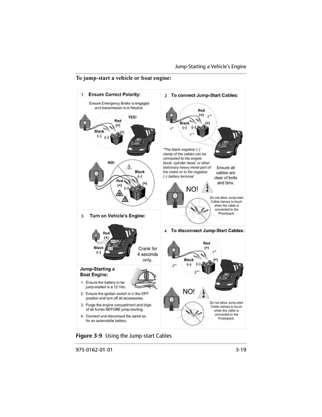 Xantrex Technology 400 Plus, 400 R manual To jump-start a vehicle or boat engine 