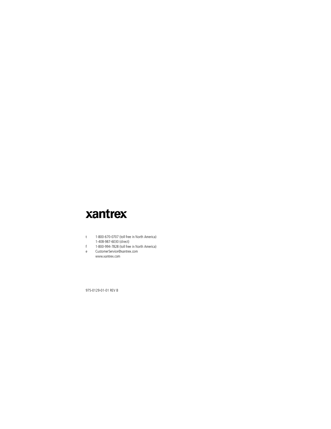 Xantrex Technology 450 owner manual Toll free in North America 1-408-987-6030 direct REV B 