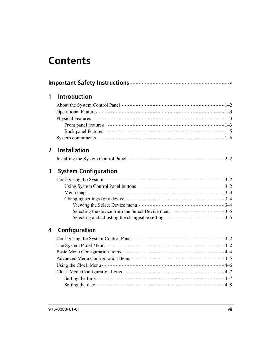 Xantrex Technology 809-0910 manual Contents 