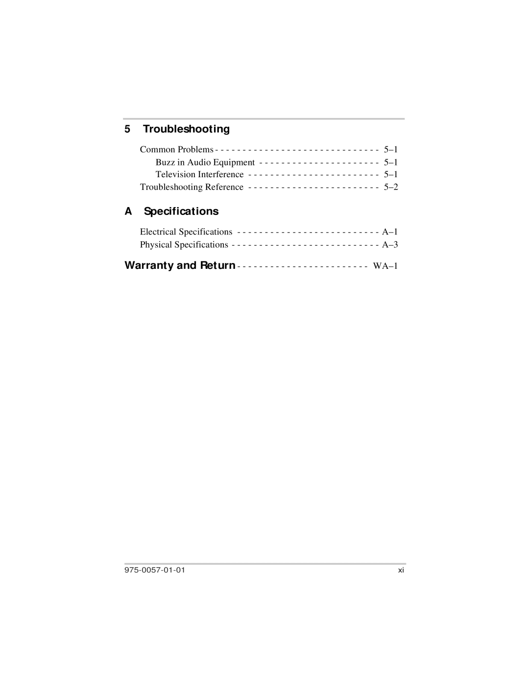 Xantrex Technology 975-0057-01-01 warranty Troubleshooting, Specifications 