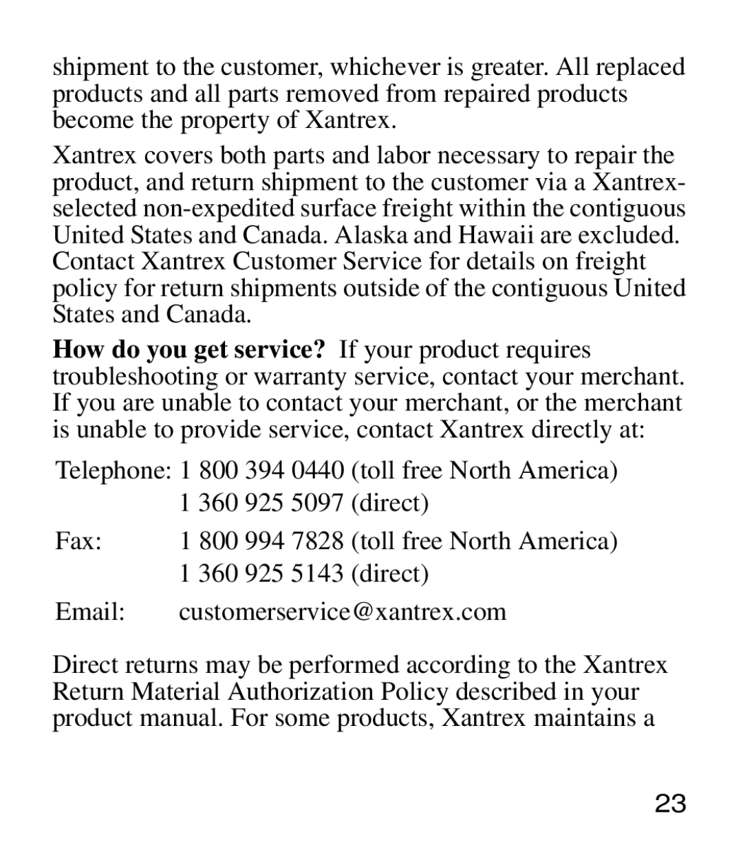 Xantrex Technology 975-0205-01-01 manual 