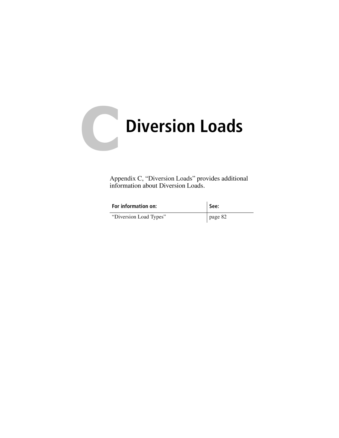 Xantrex Technology C60, C35, C40 owner manual CDiversion Loads 