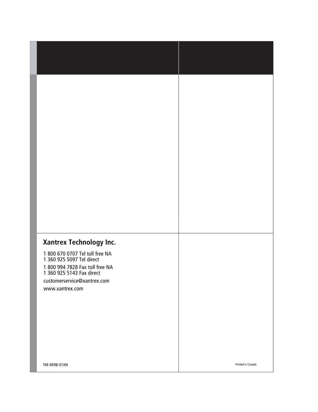 Xantrex Technology ENET-XFR3 manual Xantrex Technology Inc 