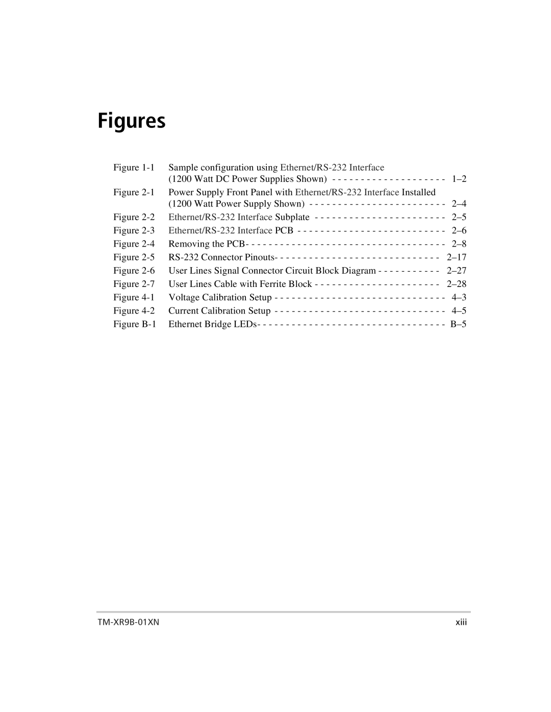 Xantrex Technology ENET-XFR3 manual Figures 