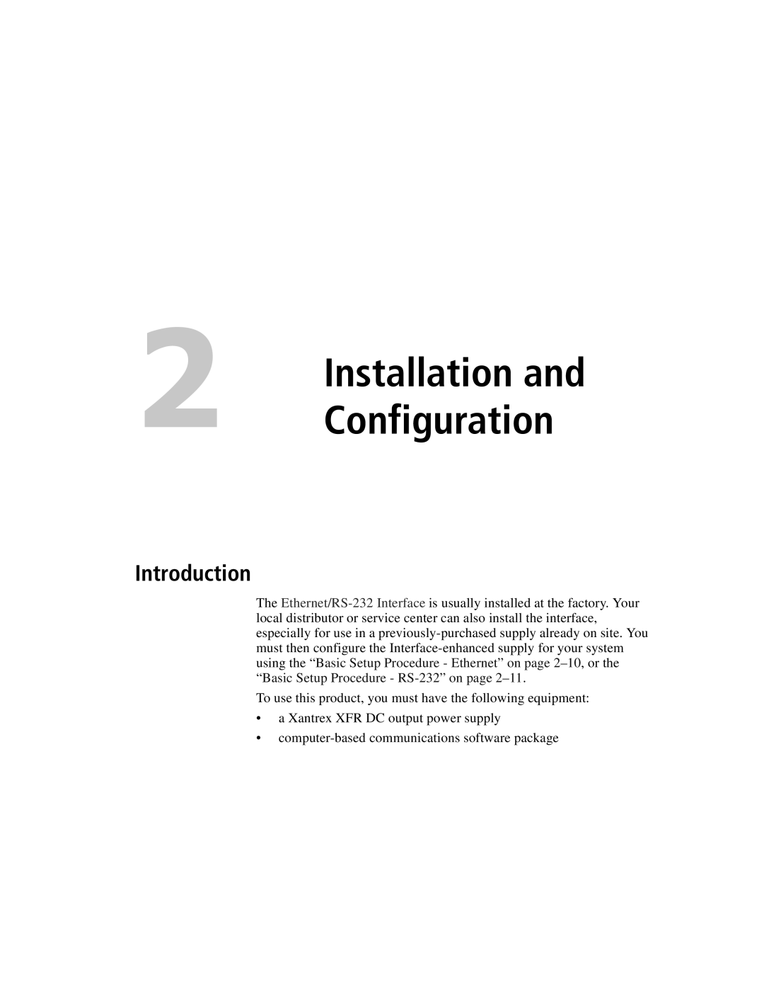 Xantrex Technology ENET-XFR3 manual Configuration, Introduction 