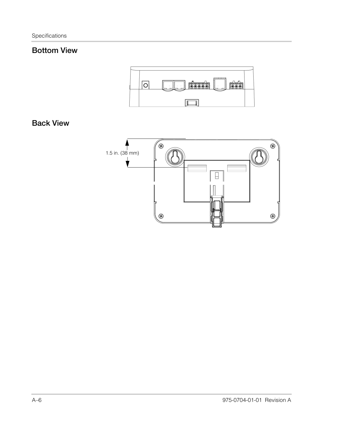 Xantrex Technology Freedom SW Series manual Bottom View Back View 