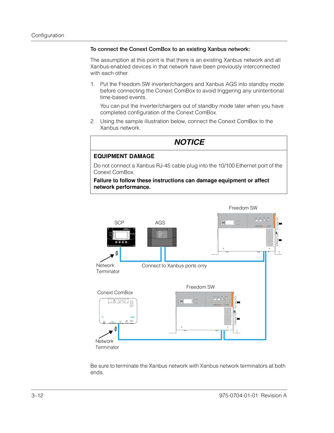 Xantrex Technology Freedom SW Series manual Scpags 