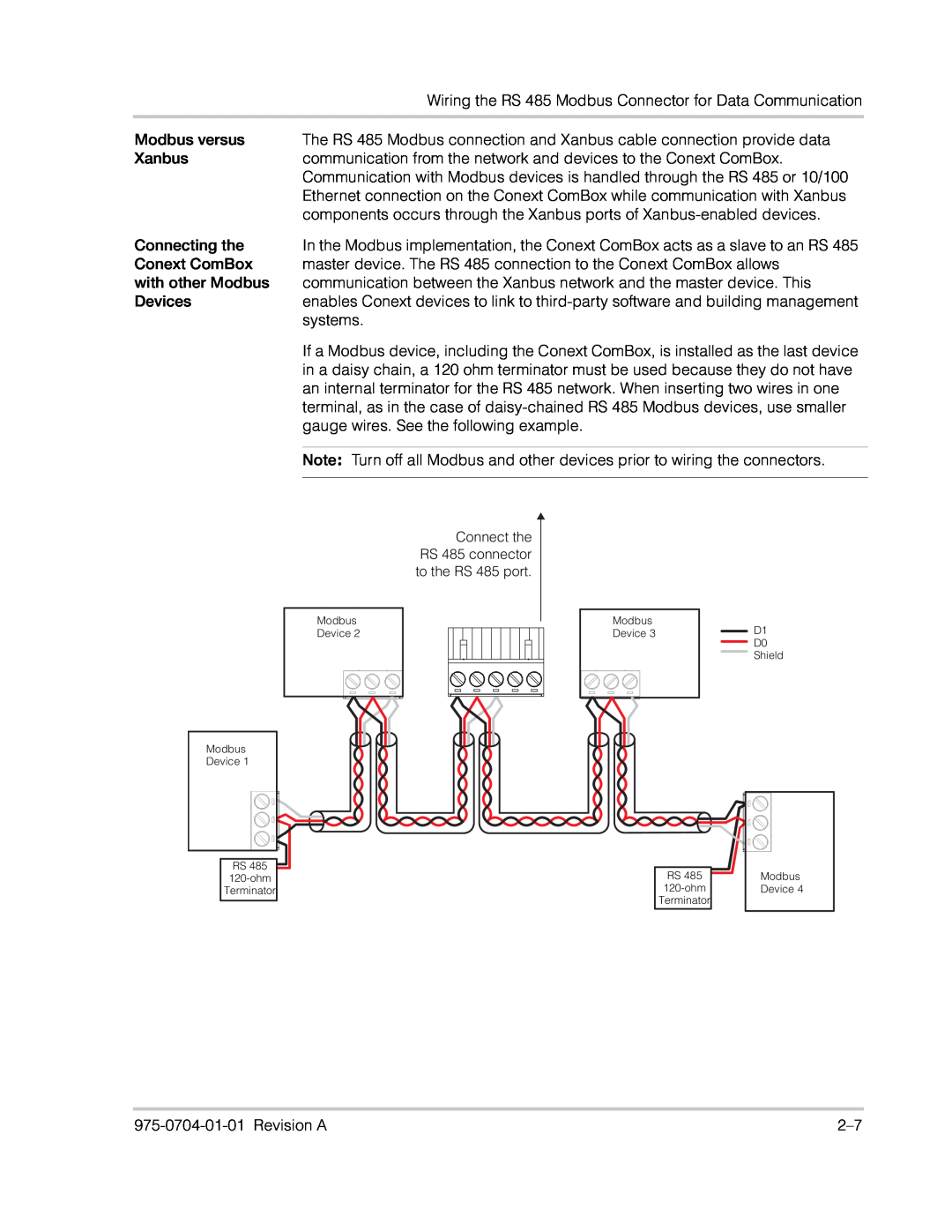 Xantrex Technology Freedom SW Series manual See NOTE below, 975-0704-01-01Revision A 