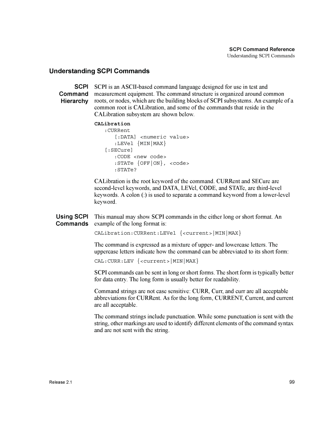 Xantrex Technology GPIB-M-HPD, GPIB-M-XHR, GPIB-M-XT, GPIB-M-XPD, GPIB-M-XFR3 manual Understanding Scpi Commands 