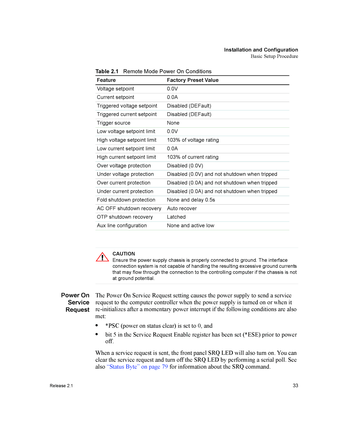 Xantrex Technology GPIB-M-HPD, GPIB-M-XHR, GPIB-M-XT, GPIB-M-XPD, GPIB-M-XFR3 manual Feature Factory Preset Value 