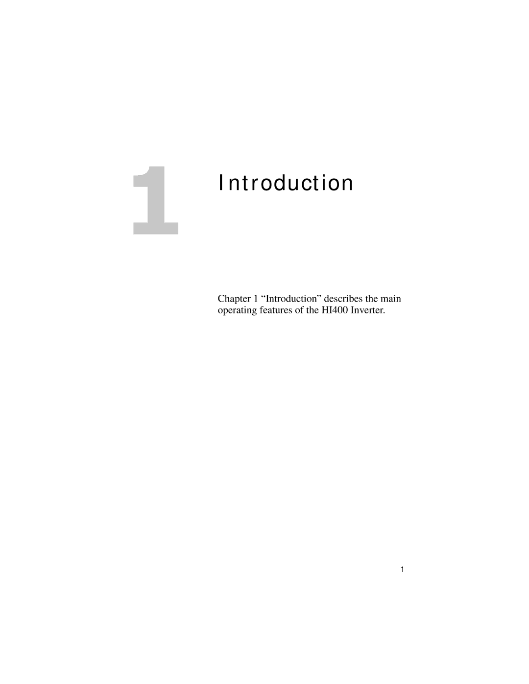 Xantrex Technology HI400 manual Introduction 