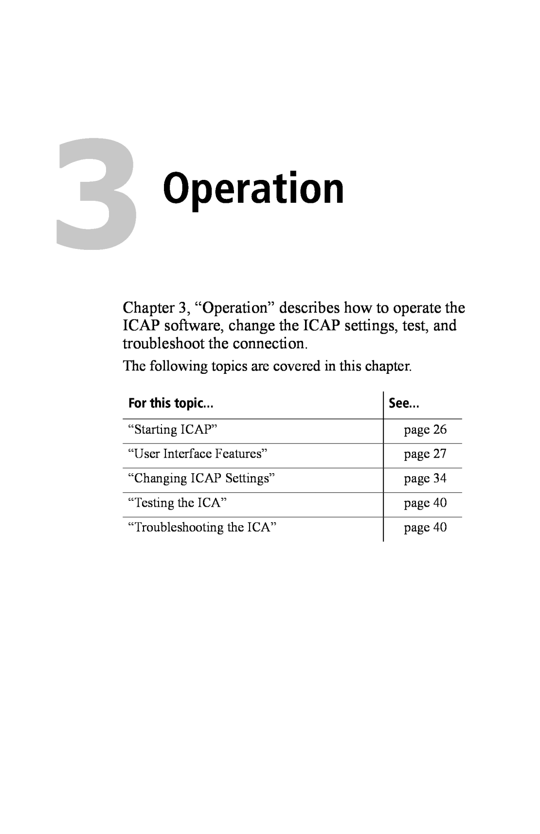 Xantrex Technology Inverter Communications Adapter manual 3Operation, For this topic 