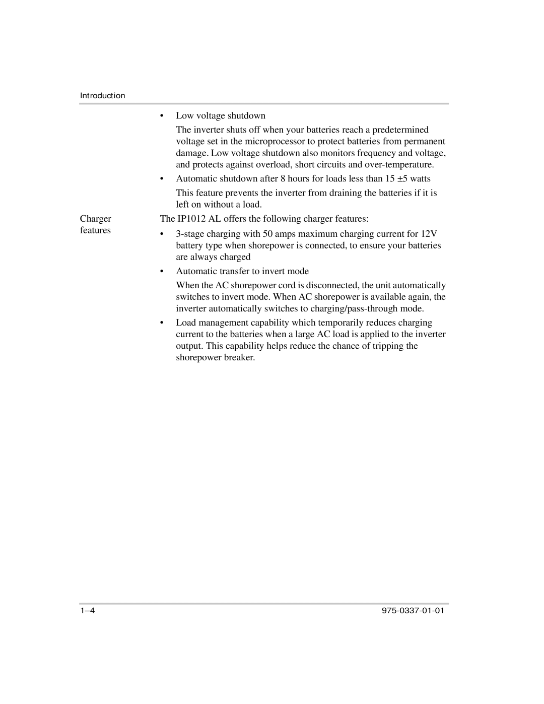 Xantrex Technology IP1012 AL manual Introduction 