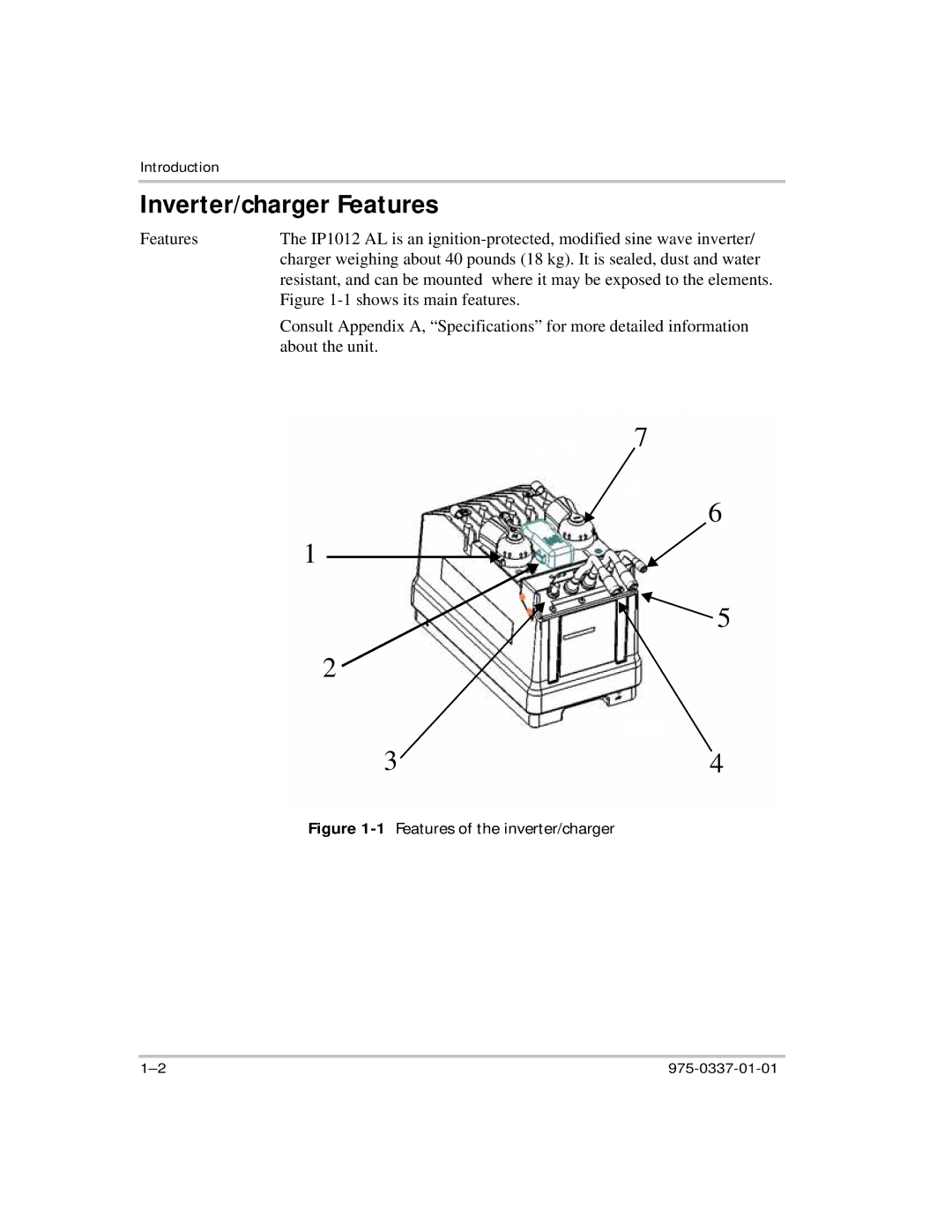 Xantrex Technology IP1012 AL manual Inverter/charger Features, About the unit 