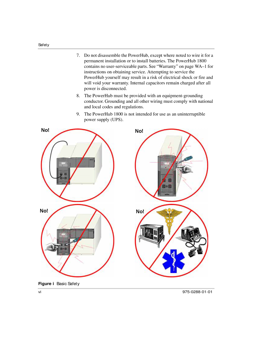 Xantrex Technology PH1800 manual Figure i Basic Safety 