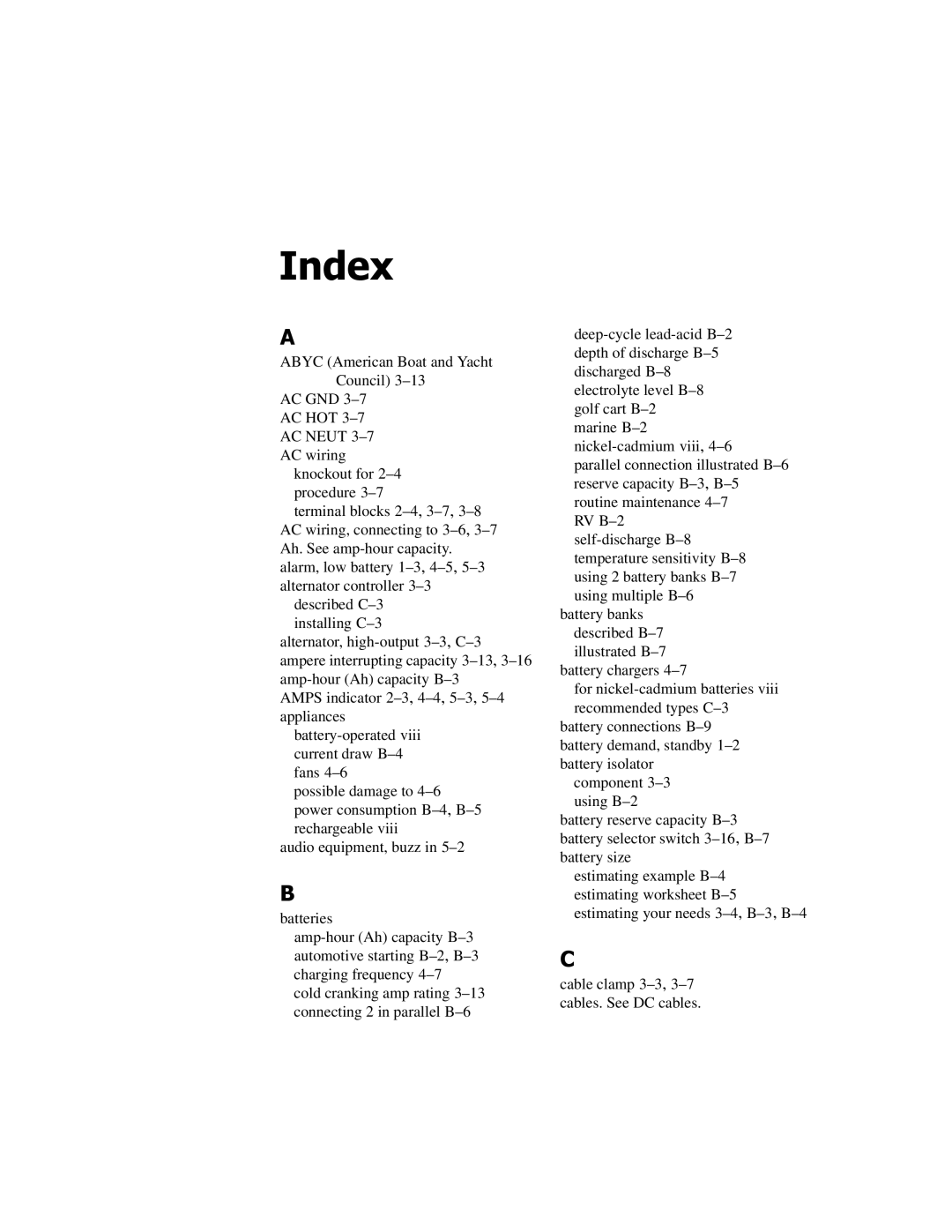 Xantrex Technology PROwatt 1000 manual Index 