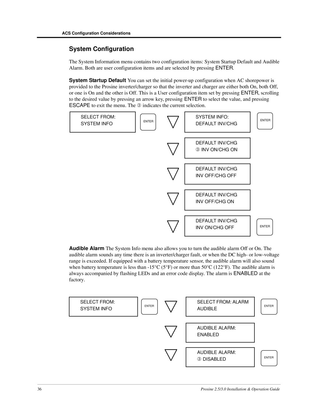 Xantrex Technology PS3.0, PS2.5 installation and operation guide System Configuration 