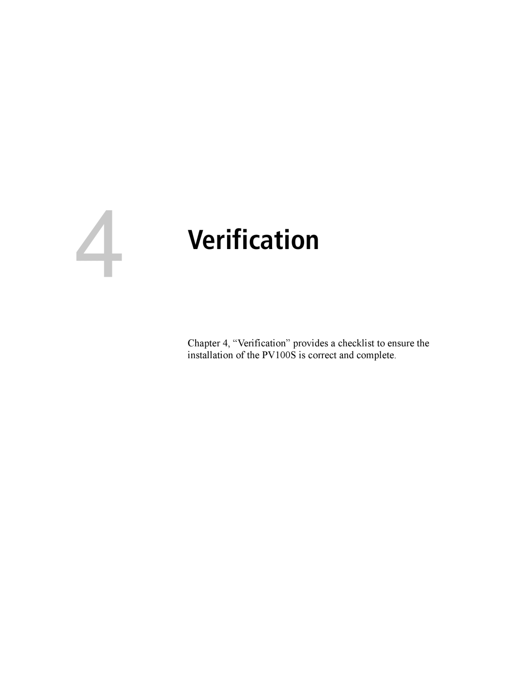 Xantrex Technology PV100S-480 installation manual Verification 