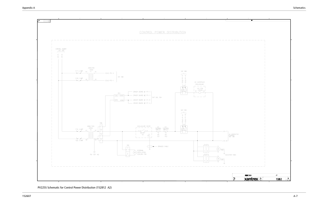 Xantrex Technology PV225S-480-P manual Revisions see Sheet 