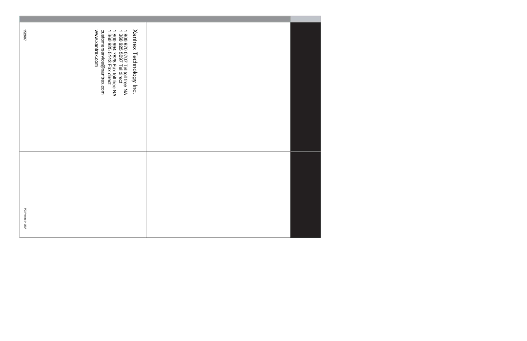 Xantrex Technology PV225S-480-P manual Xantrex Technology Inc 