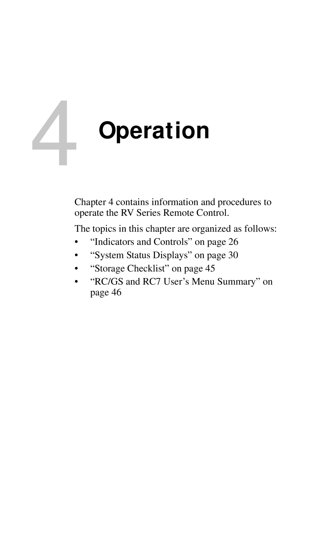 Xantrex Technology RC/GS RC7 owner manual Operation 