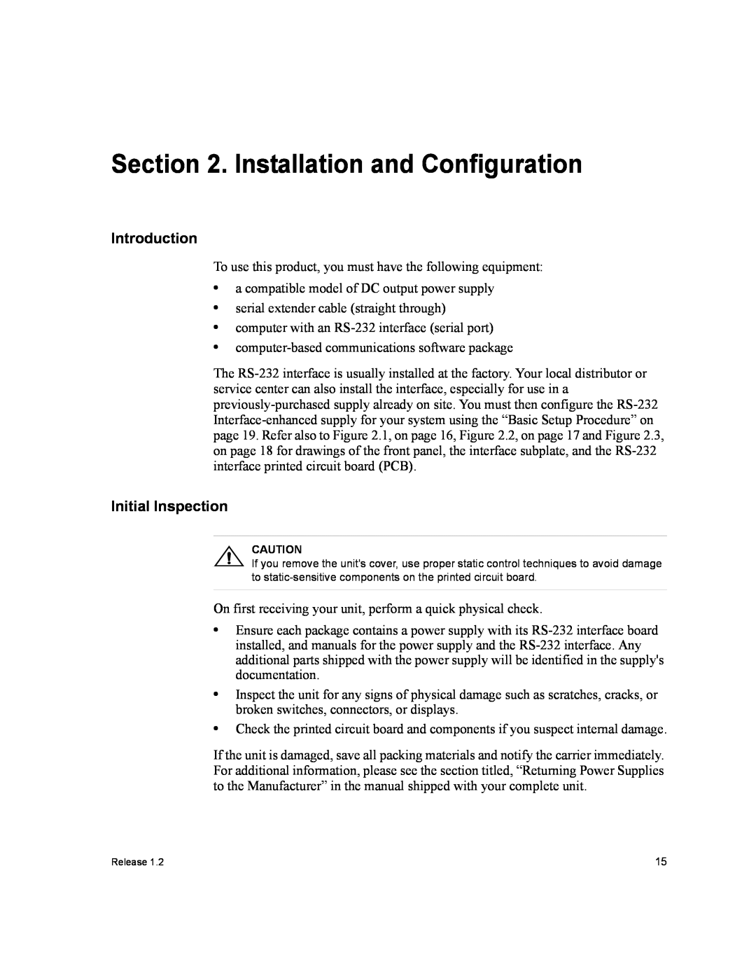 Xantrex Technology RS232-XPD manual Installation and Configuration, Introduction, Initial Inspection 