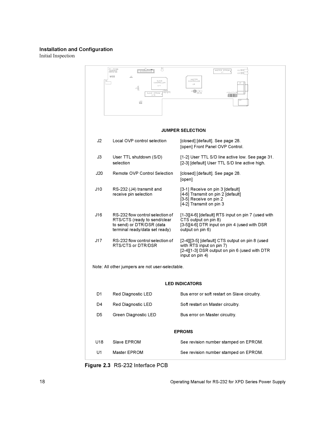 Xantrex Technology RS232-XPD manual RS-232 Interface PCB 