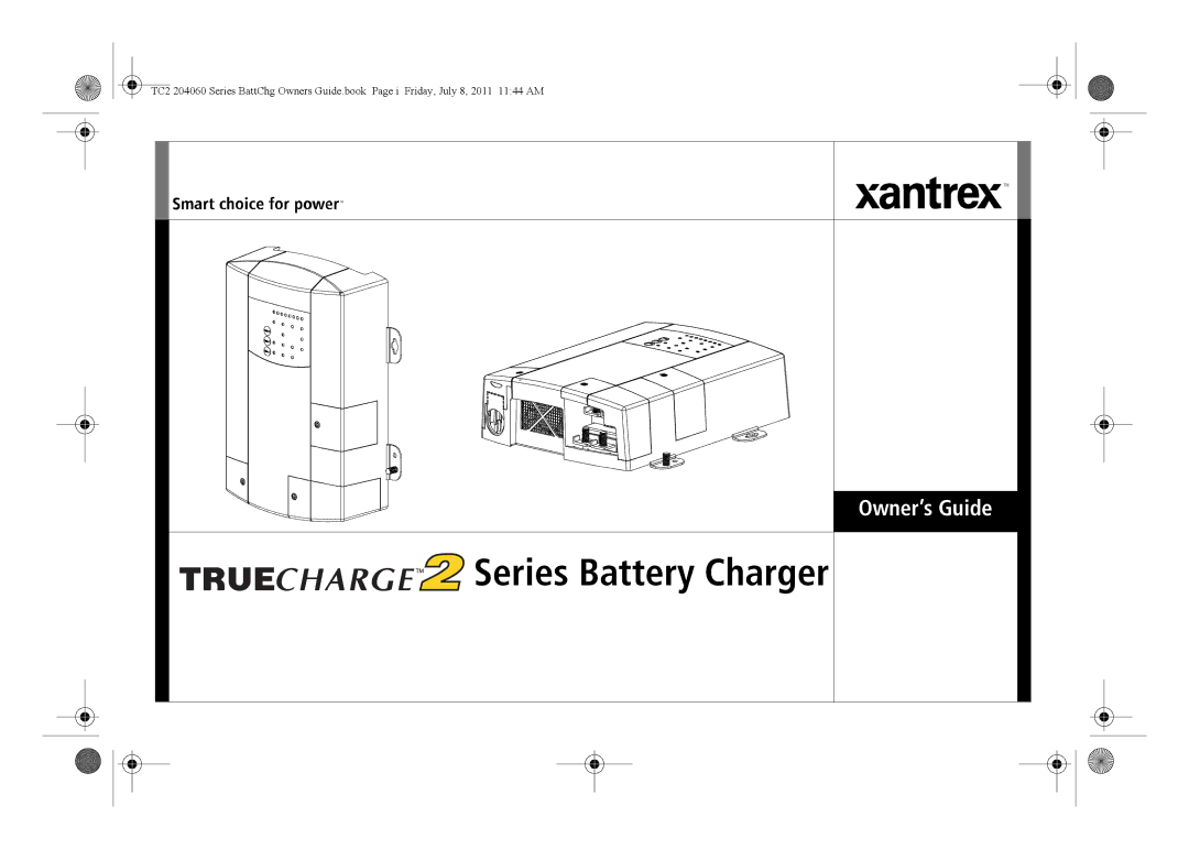 Xantrex Technology TC2 204060 manual Series Battery Charger 