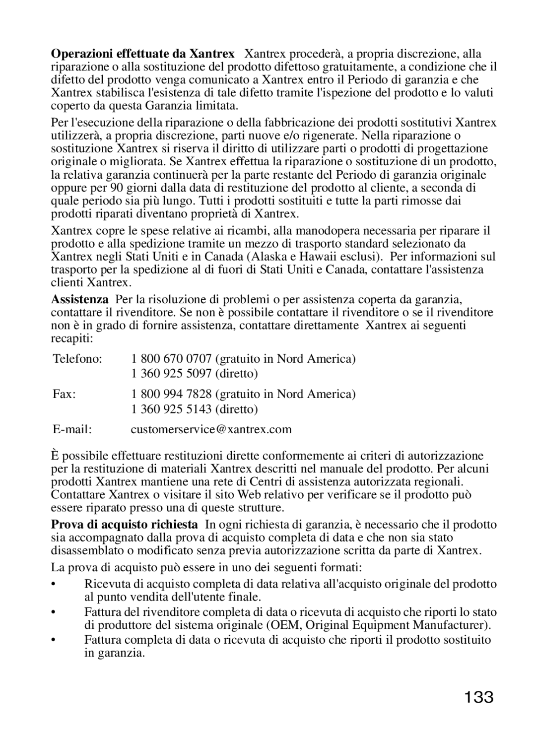 Xantrex Technology Xantrex Battery Monitor manual 133 