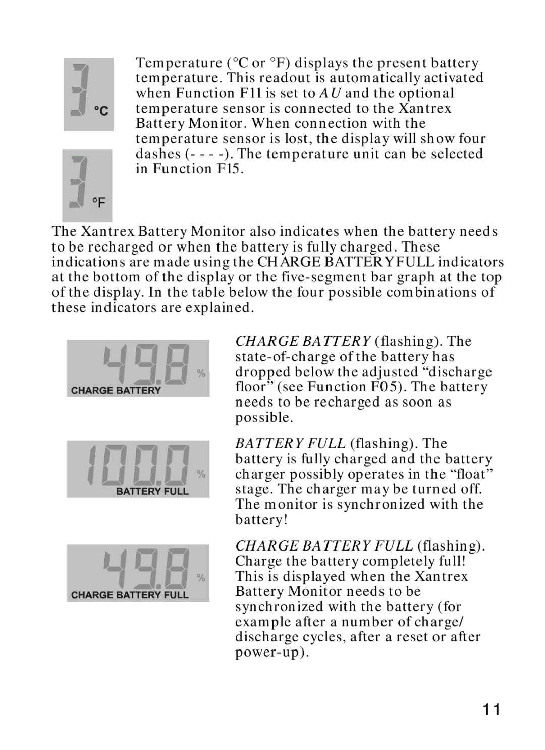 Xantrex Technology Xantrex Battery Monitor manual 