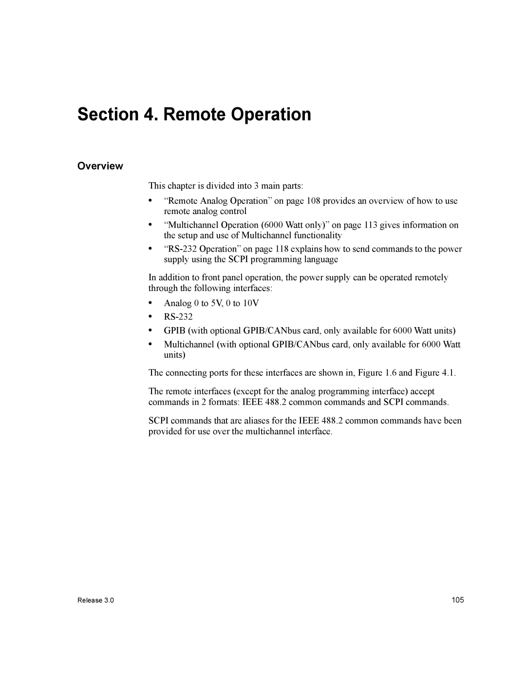 Xantrex Technology XDC manual Remote Operation 