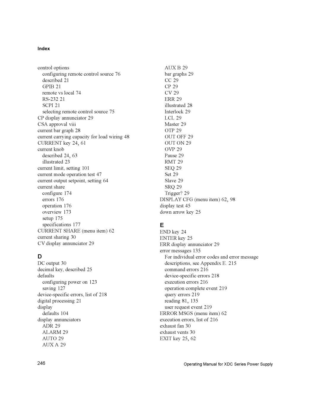 Xantrex Technology XDC manual Gpib 