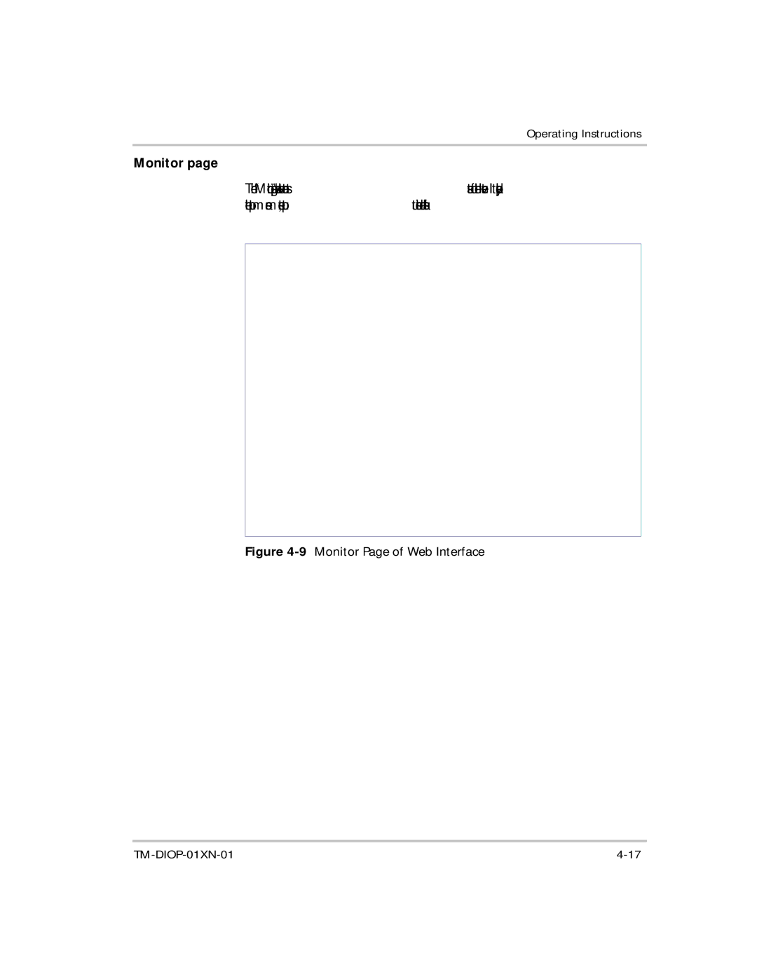 Xantrex Technology XDI2048 manual 9Monitor Page of Web Interface 