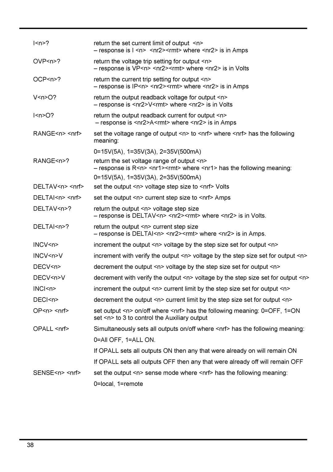 Xantrex Technology XDL 35-5TP manual 