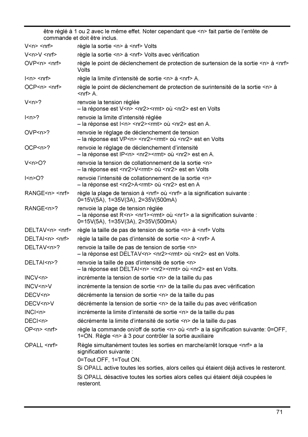 Xantrex Technology XDL 35-5TP manual 